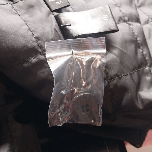 Kenneth Cole Men's Peacoat Jacket Sz XL Black Dbl Breasted Wool Blend Timeless - Picture 10 of 11